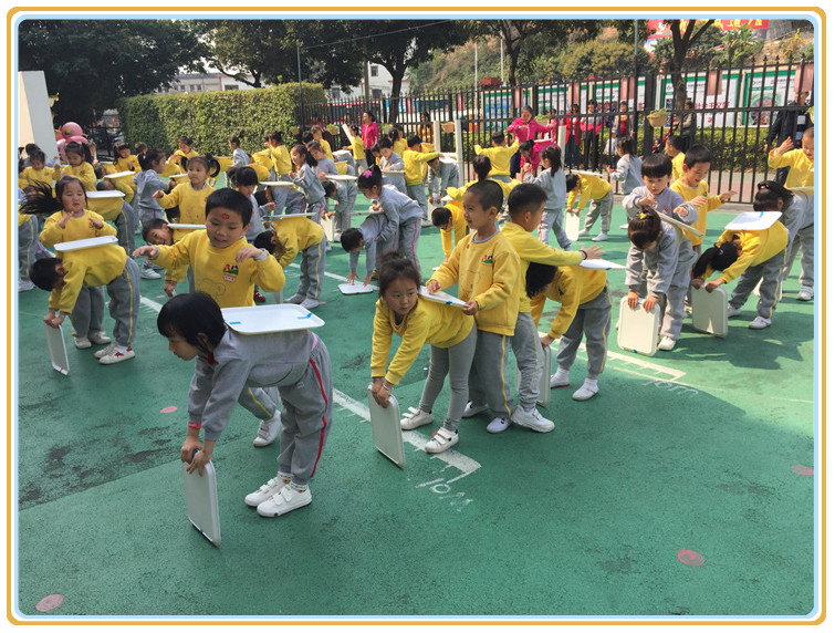 日輝臺幼兒園幼兒早操觀摩活動報(bào)道